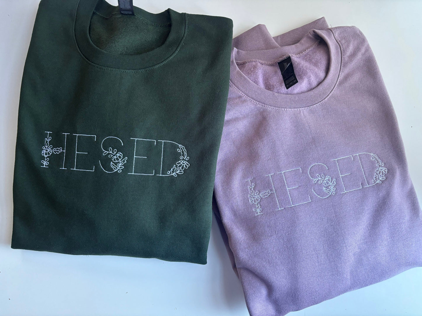 Hesed (God's Steadfast Love) Embroidered Sweatshirt