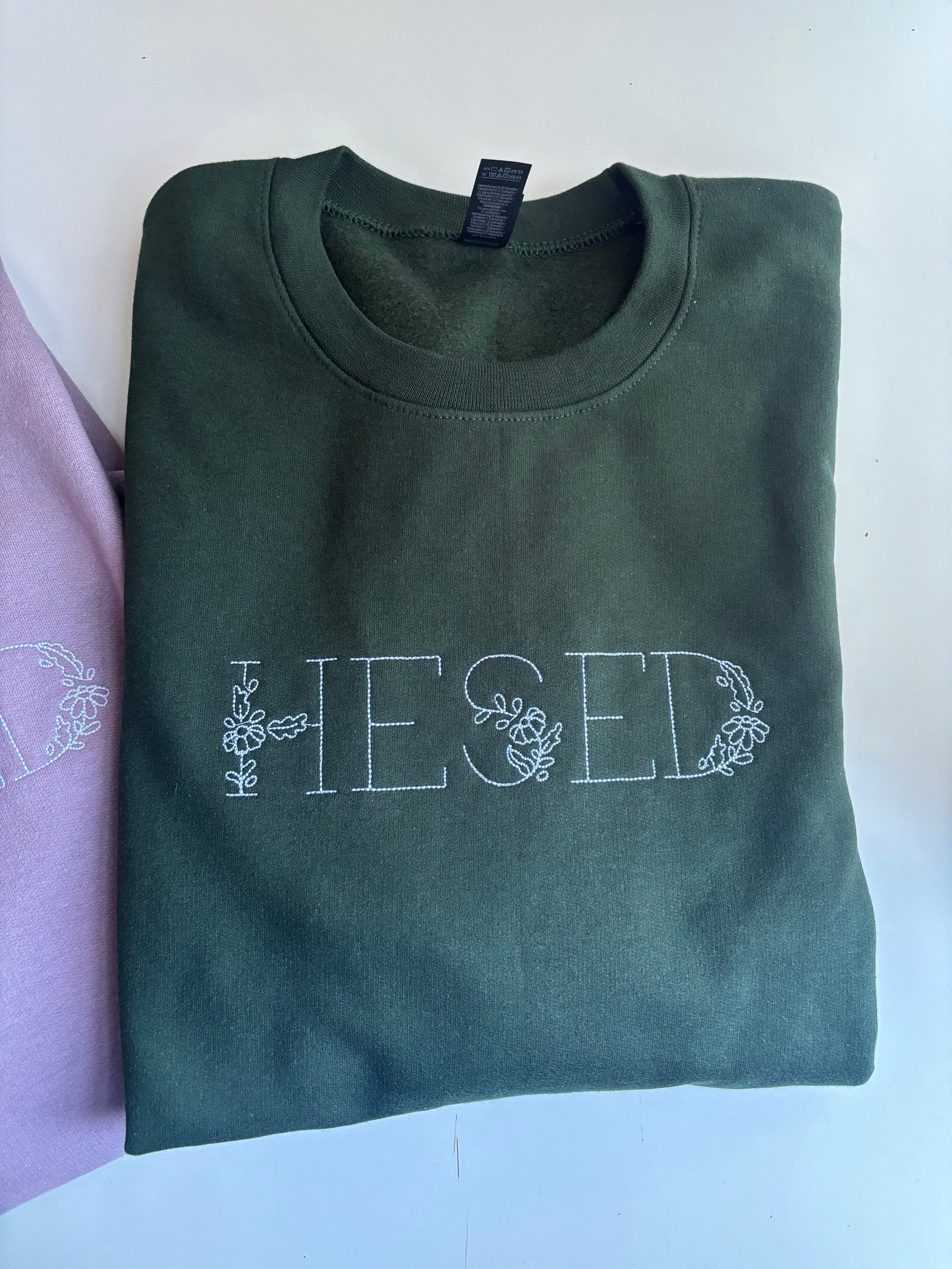 Hesed (God's Steadfast Love) Embroidered Sweatshirt