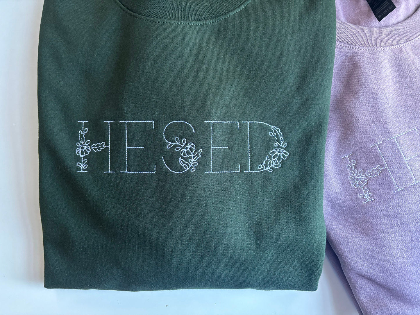 Hesed (God's Steadfast Love) Embroidered Sweatshirt