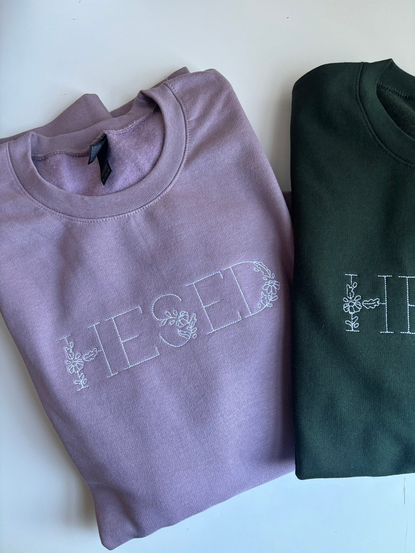 Hesed (God's Steadfast Love) Embroidered Sweatshirt